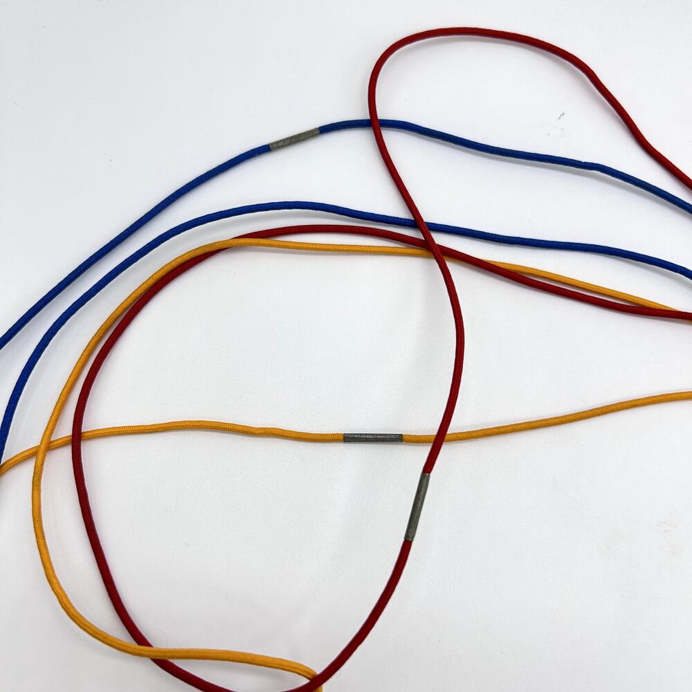 Vintage WCW Galoob Ring Ropes Only (Stretched Yellow) Wrestling Toy Replacement - Picture 3 of 6